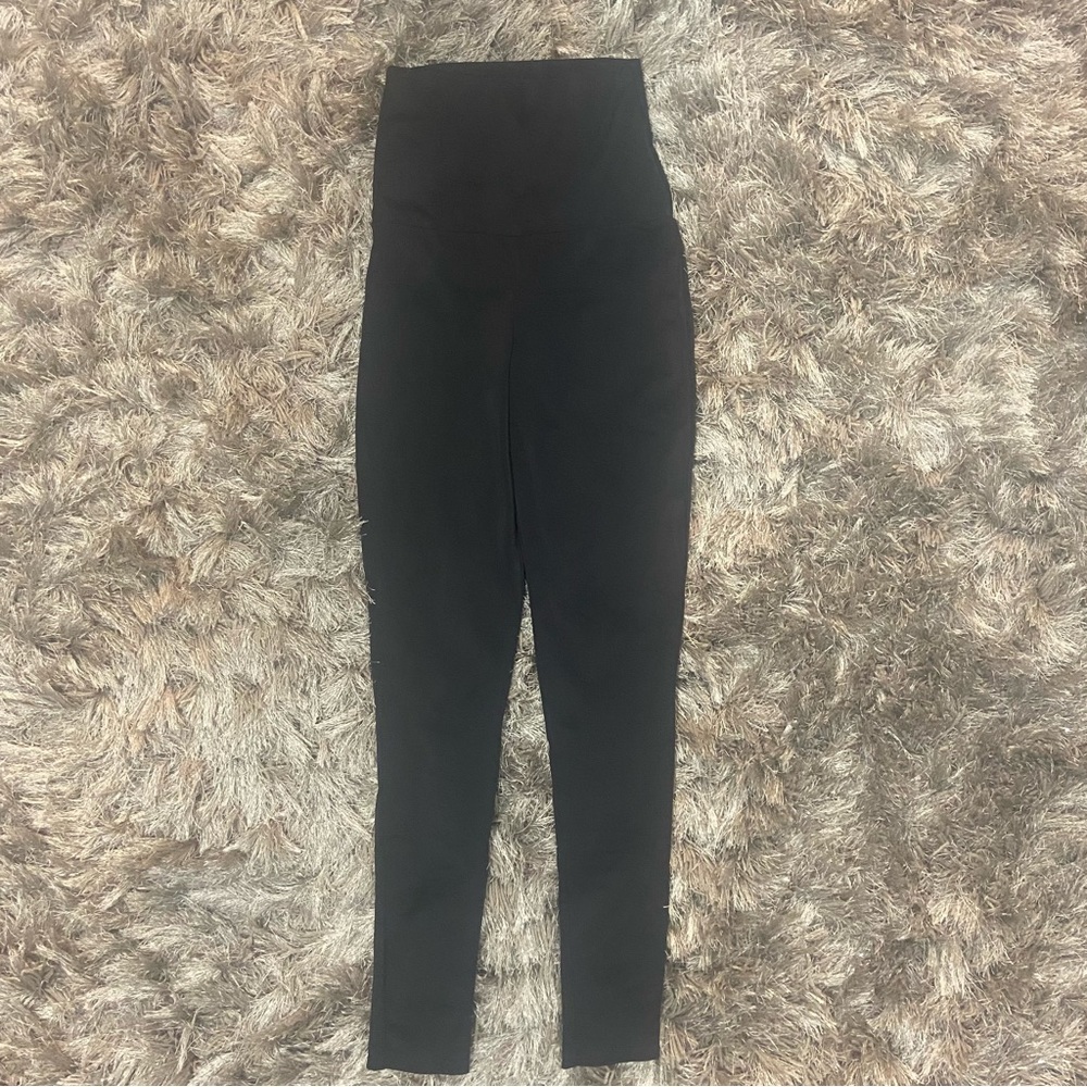Balera dance wear women black high waisted leggings. Size SA. Used.